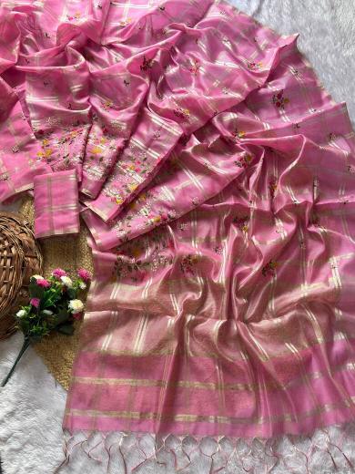 Vastrangan soft tusser silk wholesale designer sarees
